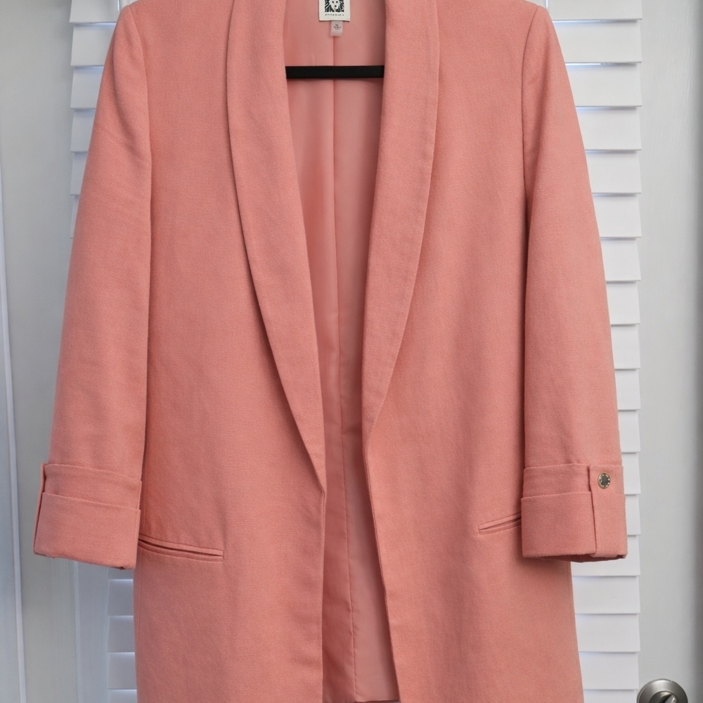 Elegant Pink Women's Blazer